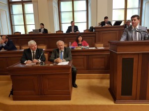 Projednávání roční zprávy ČNB za rok 2017