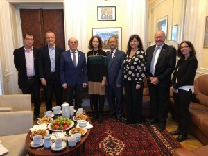 Přijetí delegace izraelské univerzity