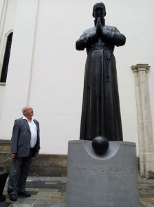 Socha kněze Martina Středy - Brno