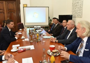 Přijetí delegace města Suzhou v Brně